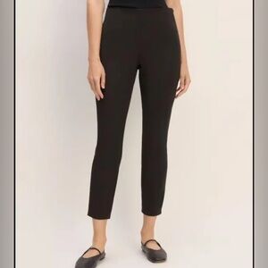 NWT Everlane The Bi-stretch Work Pant. Black. Size 6